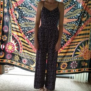 Floral Pants Jumpsuit